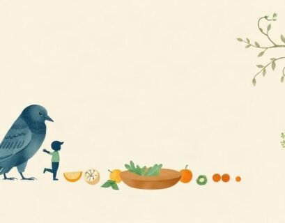 Illustration for the article "Nutrition and Brain Health: What the Evidence Really Says About Eating for Focus" showing nutrition and brain health